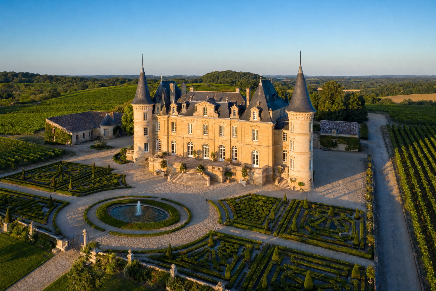 Fine wine château and estate
